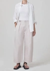 Citizen Of Humanity Payton Super High Waist Crop Wide Leg Utility Trousers In Multi