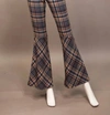 SAMUEL DONG FLARE PANT IN CHECKS