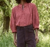 The Great The Boutonniere Printed Blouse In Multi