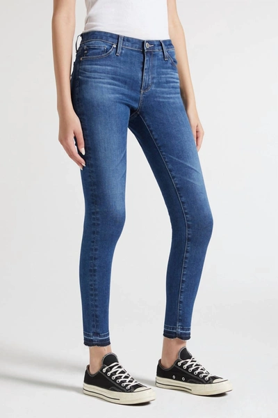 Ag Farrah Ankle Skinny Jeans In Blue