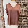 Sofia Collections Tessa Top In Rose In Multi