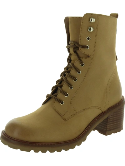 Seychelles Irresistible Womens Leather Lace-up Combat Boots In Multi