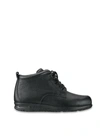Sas Alpine Non Slip Lace Up Boot - Double Wide In Black