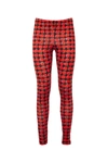 La Doublej Cherry-print Mid-rise Leggings In Multi