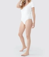 N:PHILANTHROPY GALVIN BODYSUIT IN WHITE