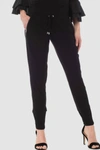 Joseph Ribkoff Textured Pant In Black