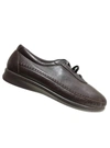 Sas Women's Traveler Athletic Lace Up Shoe - Medium In Dark Brown In Brown