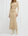 SIGNIFICANT OTHER ALMA LONG SLEEVE DRESS IN SAND