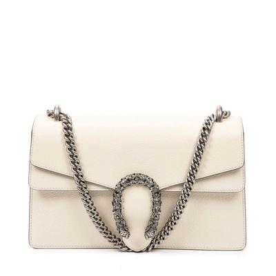 Gucci Small Dionysus Shoulder Bag In White