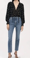 Derek Lam 10 Crosby Ellie Top In Black