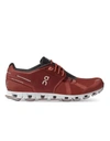 ON Women's Cloud Running Shoes In Ruby/white