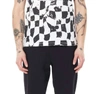 ELEVENPARIS KNIT CHECKERED T-SHIRT IN BLACK