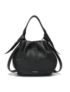 Oryany Selena Leather Bucket Bag In Black