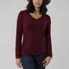 Shop Krimson Klover Coco V-neck Sweater In Damson In Multi