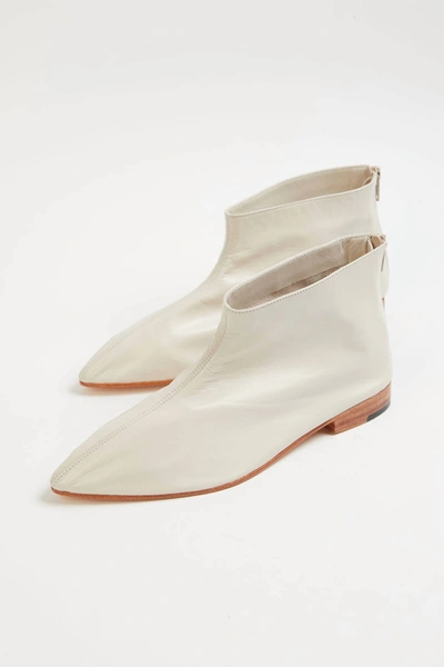 Martiniano Sylvan Boot In Porcelain In White