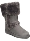 STYLE & CO WITTY WOMENS FAUX SUEDE COLD WEATHER WINTER & SNOW BOOTS