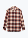 WAX LONDON Oz Shirt Newick In Rust Multi