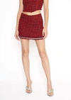 4SI3NNA BAILEY SKORT IN RED