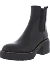 Sam Edelman Anderson Womens Block Heel Chelsea Boots In Black