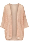 Bishop + Young Lisbon Print Kimono In Peach In Pink