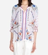 Johnny Was Disha Blouse In White