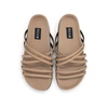 Roam X Sandal In Nude In Brown