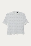 Allen Schwartz Lilly Blouse In Off White