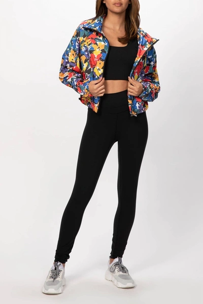 BEACH RIOT ERICA JACKET IN BUTTERCUP FLORAL