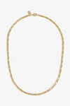 Crystal Haze Mommo Woven Chain Necklace In Gold