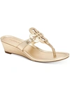 Charter Club Penelopee Wedge Slide Sandals, Created For Macy's Women's Shoes In Multi