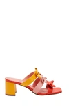 KATY PERRY The Tooliped Bow Sandal In Mango/pink/orange