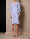 Bagutta Licias Dress In Lilac Purple Dots In Multi