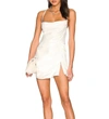 AMANDA UPRICHARD JASALINA ROMPER DRESS IN WHITE