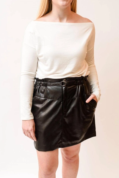 JOIE WINONA SKIRT IN BLACK