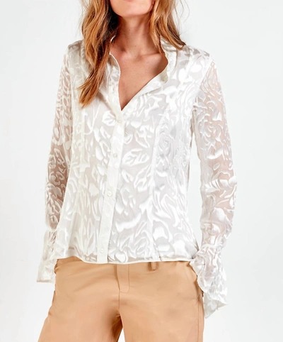 As By Df Claude Blouse In White