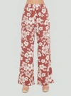 Dex Wide Leg Pant In Sienna Floral In Multi