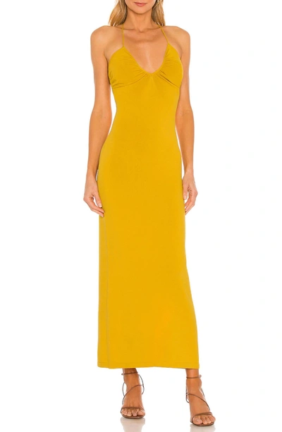 Ronny Kobo Damee Knit Dress In Canary In Yellow
