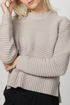 VARLEY TALBERT SWEATER IN COBWEB