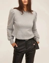 MARISSA WEBB Blair Sweatshirt In Heather Grey