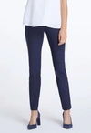 Nic + Zoe Wonderstretch Straight Leg Pants In Blue