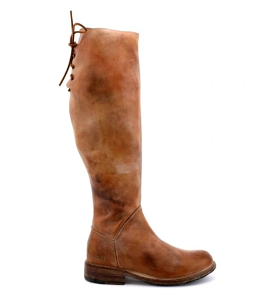 Bed Stu Women's Manchester Tall Boot In Tan Rustic White Bfs In Brown
