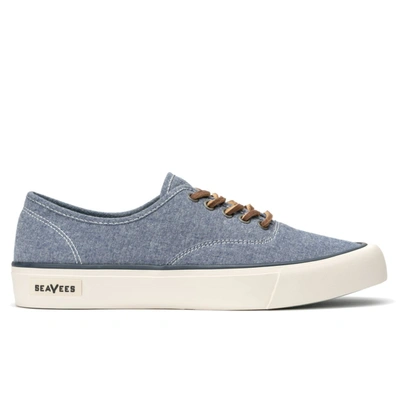 Seavees Men's Legend Sneaker Chambray Sneaker In Navy Cotton In Multi