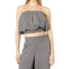 Bishop + Young Super Chill Tube Top In Tile Print In Multi