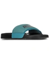 Prince Prism Womens Slip-on Summer Pool Slides In Multi