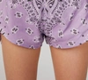 PARADISED KNOT SHORTS IN LILAC