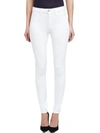L AGENCE MARGUERITE HIGH RISE SKINNY JEAN IN BLANC
