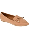 Journee Collection Womens Muriel Slip On Pointed Toe Loafer Flats In Multi