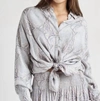 Splendid Mackenzie Shirt In Chicory Paisy In Multi