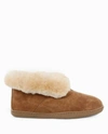 Minnetonka Sheepskin Womens Moccasins Indoors Ankle Boots In Multi