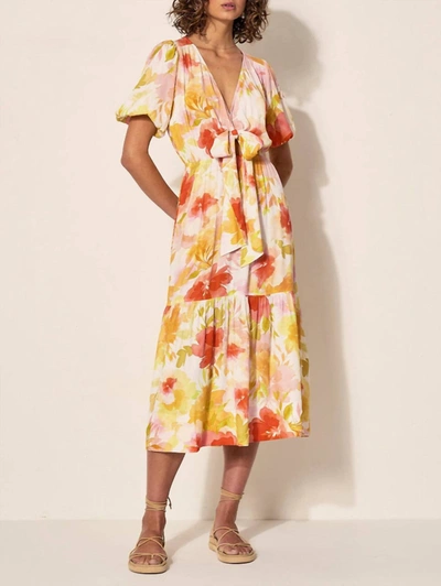 Kivari Women's Genevieve Cut-out Waist Maxi Dress In Multi